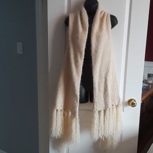 NWT Boho Fringed Mohair waistcoat